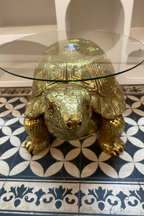Table d'appoint tortue dorée - SECONDS