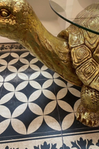 Table d'appoint tortue dorée - SECONDS