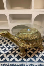 Table d'appoint tortue dorée - SECONDS