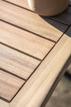 Ensemble de table de bar de jardin en bois d'acacia
