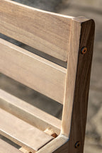 Ensemble de table de bar de jardin en bois d'acacia