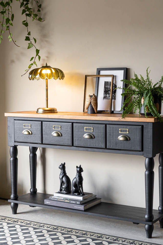 Table console d'apothicaire