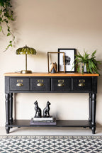 Table console d'apothicaire