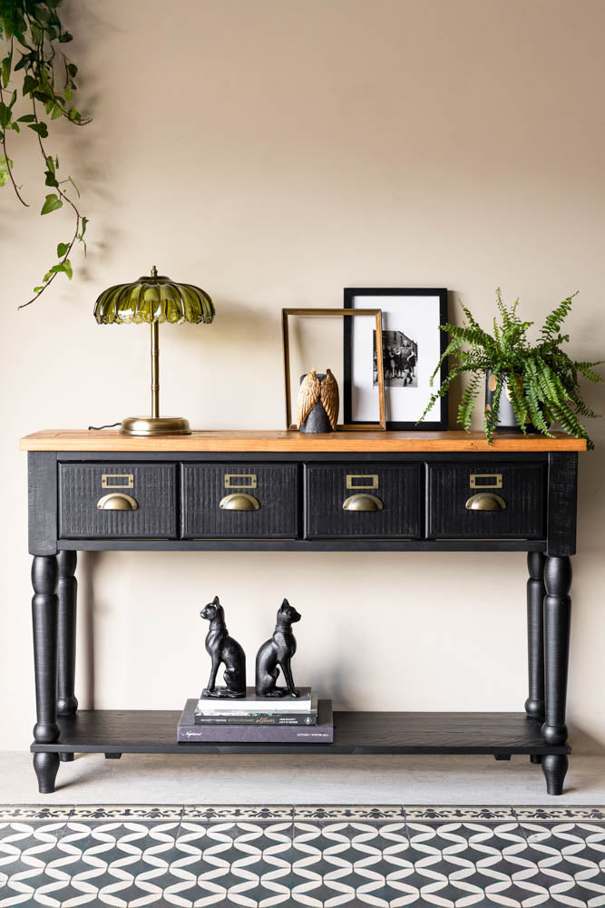 Table console d'apothicaire