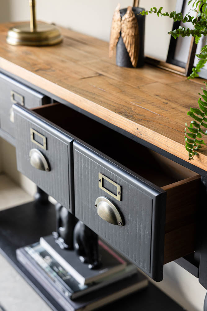 Table console d'apothicaire