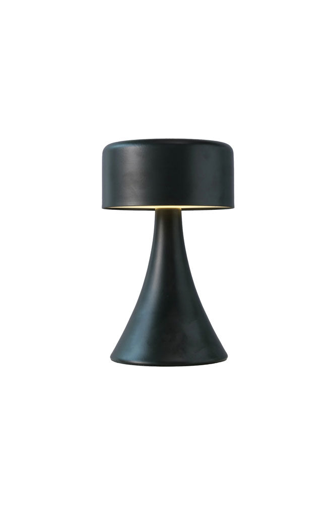 Lampe de table sans fil à piles, noire