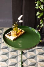 Table d'appoint verte brillante