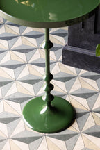 Table d'appoint verte brillante
