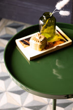 Table d'appoint verte brillante