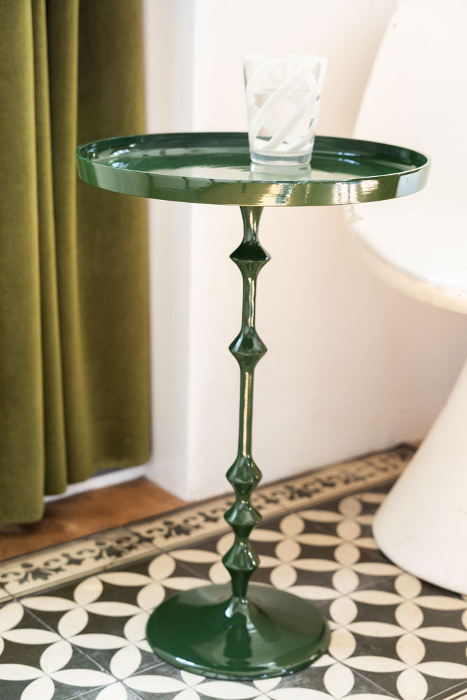 Table d'appoint verte brillante
