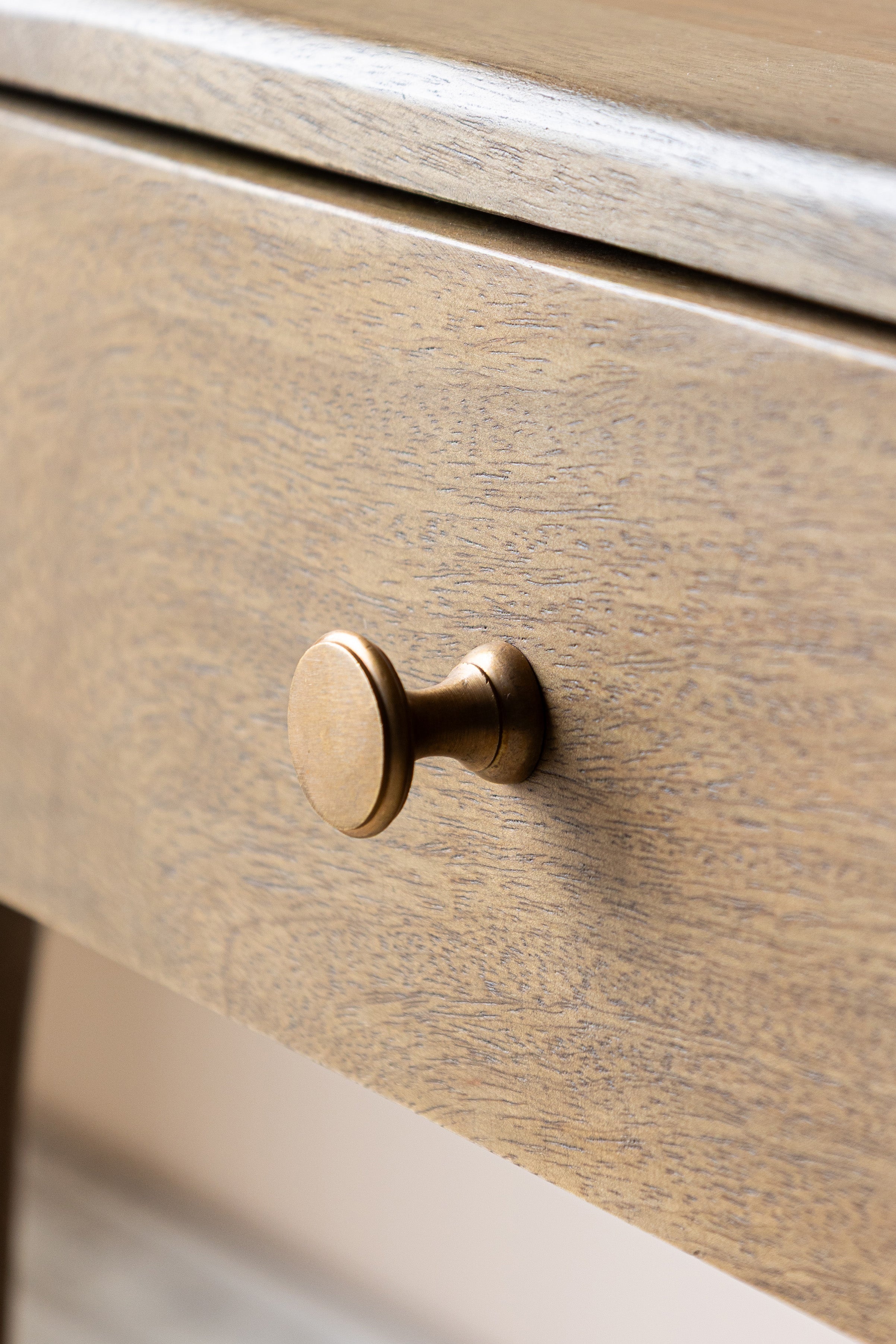 Table de chevet en bois naturel