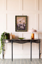 Lampe de table rose et orange