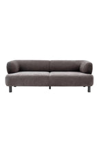 Canapé 3 places gris contemporain