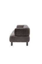 Canapé 3 places gris contemporain