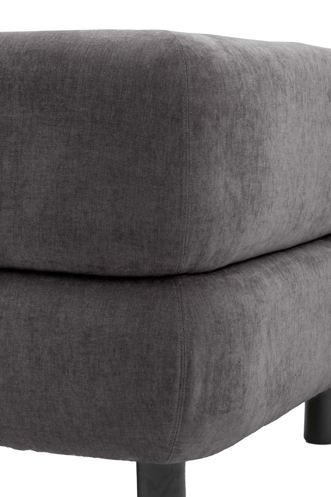 Canapé 3 places gris contemporain