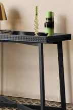 Table console élégante en bois de manguier