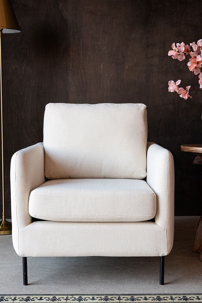 Le fauteuil naturel Edie